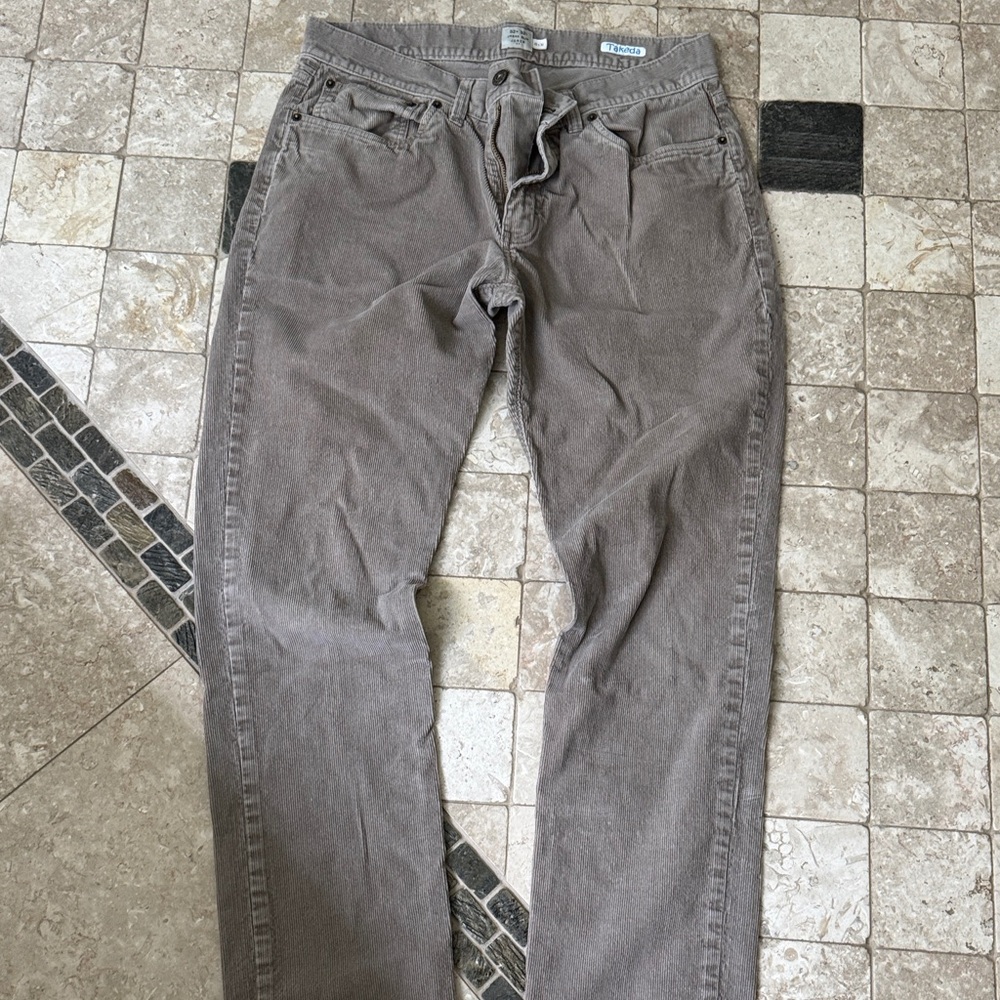 J. Crew Men's Corduroy Pants in Taupe